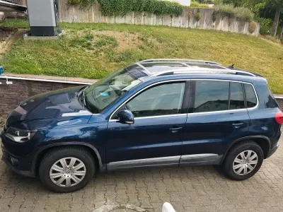 Gebraucht VW Tiguan Sport 2012 Blau SUV