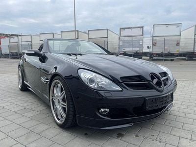 Brugt Mercedes SLK350 272 HK (200 kW) 2007 Sort Cabriolet