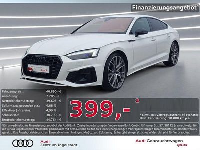 Weiß Gebraucht 2022 Audi A5 Sportback S-Line Kleinwagen | 46.890 €