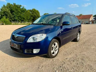 Gebraucht Skoda Fabia Elegance 86 PS (63 kW) 2008 Storm blau mettalic Kombi