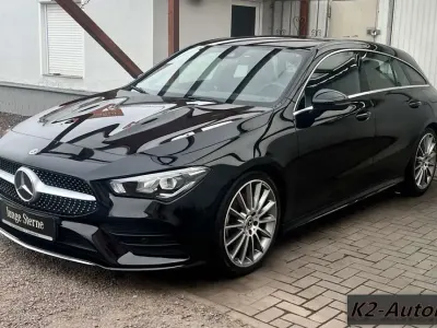 Gebraucht Mercedes CLA200 AMG 163 PS (119 kW) 2020 Kosmosschwarz  metalliclack Kombi