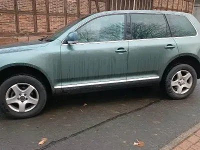 Gebraucht VW Touareg R 174 PS (127 kW) 2004 Grün SUV