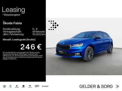Gebraucht Skoda Fabia Style 150 PS (110 kW) 2023 Raceblau metallic Kleinwagen