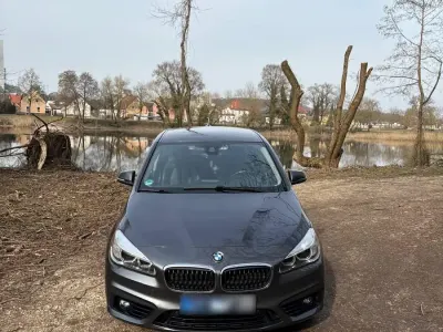Gebraucht BMW 220 Active Tourer Sport Line 192 PS (141 kW) 2018 Grau Van / Kleinbus