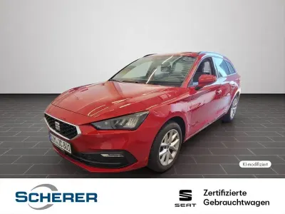 Gebraucht Seat Leon Style 110 PS (80 kW) 2022 Pure rot Limousine