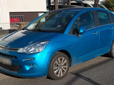 Gebraucht Citroën C3 PureTech 82 PS (60 kW) 2015 Blau Kleinwagen