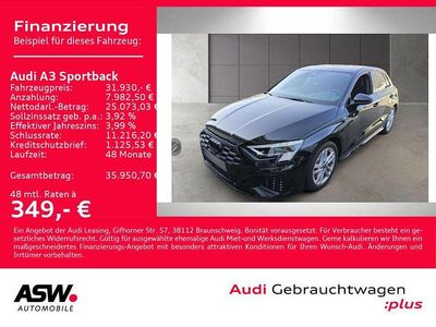 Gebraucht Audi A3 S-Line 245 PS (180 kW) 2022 Mythosschwarz metallic Limousine
