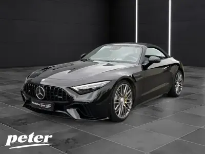 Gebraucht Mercedes SL63 AMG AMG 585 PS (430 kW) 2023 Metalliclack obsidianschwarz Cabrio