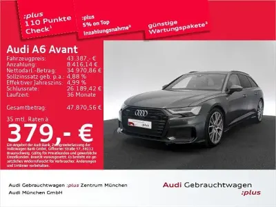 Używany Audi A6 S-Line 367 KM (269 kW) 2022 Szary Kombi