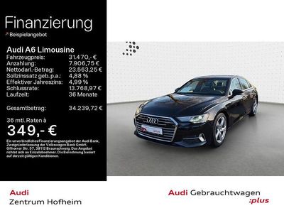 Usata Audi A6 Advanced 204 CV (150 kW) 2022 Nero Berlina