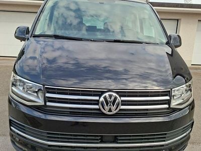 Usata VW T6 Highline 150 CV (110 kW) 2015 Nero Furgone