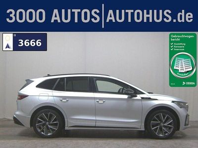 Brilliantsilber (metallic) Gebraucht 2022 Skoda Enyaq iV SportLine SUV | 28.680 € (Fairer Preis)