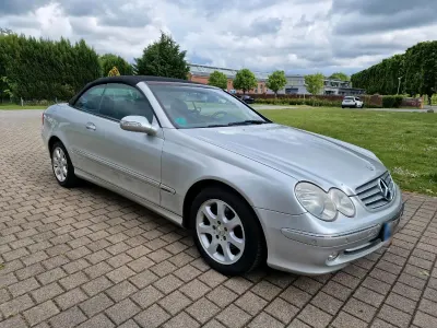 Używany Mercedes CLK200 Elegance 163 KM (119 kW) 2004 Srebrny Kabriolet