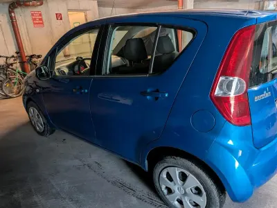 Gebraucht Suzuki Splash 66 PS (48 kW) 2009 Blau Kleinwagen