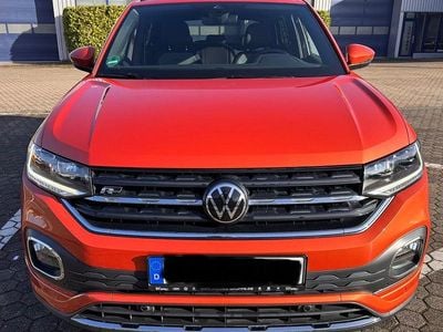 Orange Gebraucht 2022 VW T-Cross R-line SUV | 22.000 € (Superpreis)