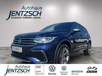 Gebraucht VW Tiguan Allspace R-line 190 PS (139 kW) 2022 Blau SUV