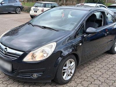 Gebraucht Opel Corsa 80 PS (58 kW) 2007 Schwarz Kleinwagen