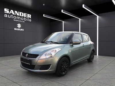 Begagnad Suzuki Swift Club 94 HK (69 kW) 2013 Grön Halvkombi
