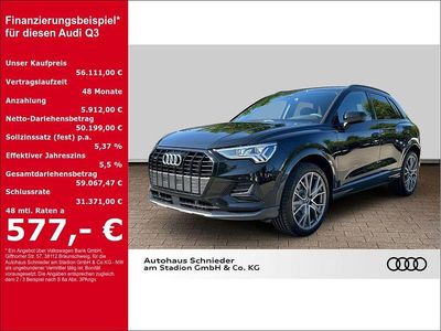 Neu Audi Q3 Advanced Plus 190 PS (139 kW) 2025 Schwarz SUV