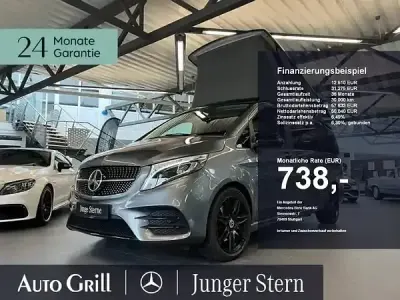 Gebraucht Mercedes V300 Marco Polo 237 PS (174 kW) 2022 Selenitgrau metallic Van / Kleinbus