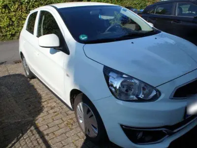 Gebraucht Mitsubishi Space Star Diamant Edition 71 PS (52 kW) 2020 Weiß Kleinwagen