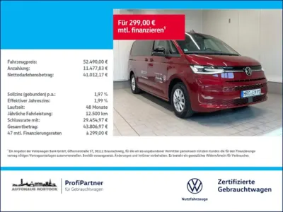 Gebraucht VW Multivan Life 150 PS (110 kW) 2025 Van / Kleinbus