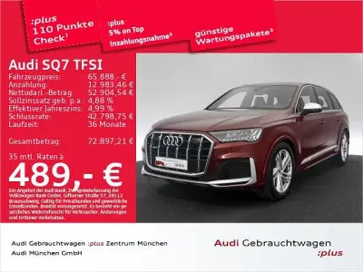Gebraucht Audi SQ7 Sport 507 PS (372 kW) 2022 Matadorrot metallic SUV