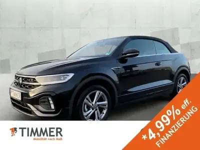 Brugt VW T-Roc Cabriolet R-line 150 HK (110 kW) 2025 Sort Cabriolet