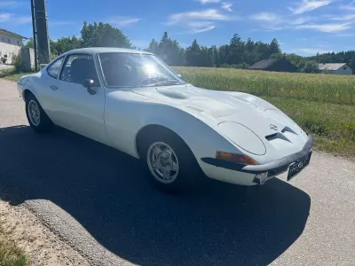Gebraucht Opel GT 60 PS (44 kW) 1970 Weiß Coupé