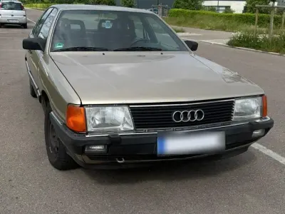 Gebraucht Audi 100 115 PS (84 kW) 1985 Beige Limousine