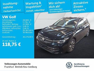Grenadillschwarz metallic Gebraucht 2025 VW Golf Goal Limousine | 28.680 € (Fairer Preis)