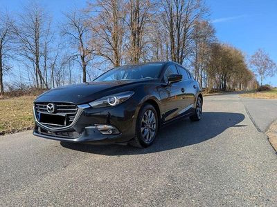 Gebraucht Mazda 3 Sports-Line 150 PS (110 kW) 2017 Schwarz Limousine
