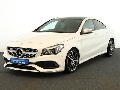 Gebraucht Mercedes CLA200 AMG line 156 PS (114 kW) 2018 Polarweiß unilack Limousine