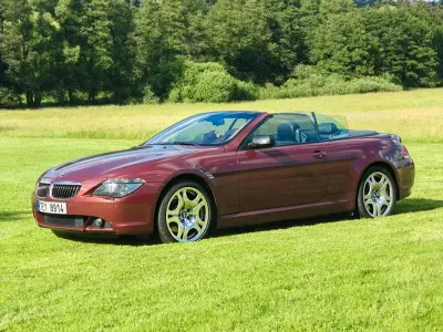Gebraucht BMW 645 Cabriolet 333 PS (244 kW) 2004 Rot Cabrio