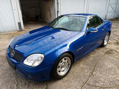 Gebraucht Mercedes SLK200 163 PS (119 kW) 2001 Blau Cabrio