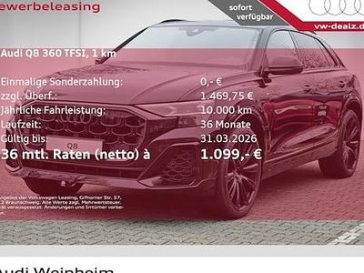 Neu Audi Q8 Comfort 490 PS (360 kW) 2026 Schwarz SUV