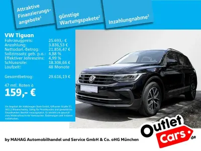 Gebraucht VW Tiguan Life 150 PS (110 kW) 2023 Schwarz SUV