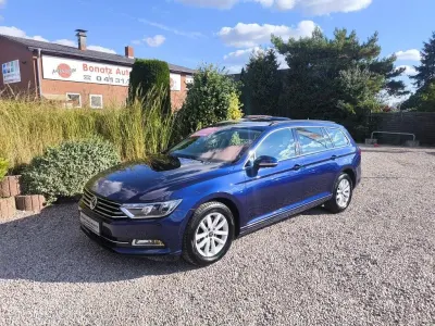 Usata VW Passat Comfortline 150 CV (110 kW) 2019 Blu Station wagon