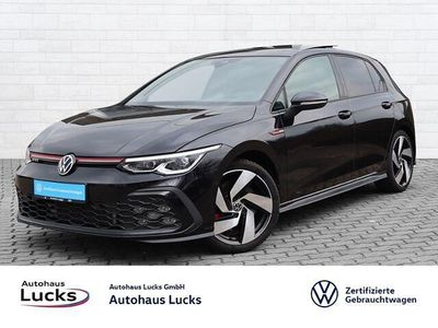 Schwarz (deep black perleffekt) Gebraucht 2022 VW Golf VIII GTI Limousine | 33.622 €