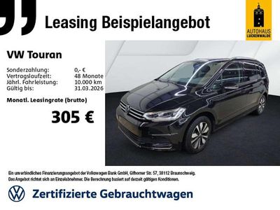 Gebraucht VW Touran Goal 150 PS (110 kW) 2025 Schwarz Van / Kleinbus