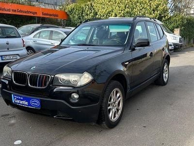 Second-hand BMW X3 Comfort Edition 150 CP (110 kW) 2007 Negru SUV