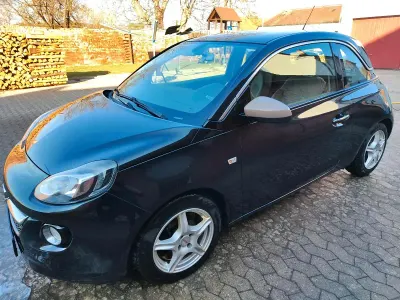 Gebraucht Opel Adam Glam 101 PS (74 kW) 2013 Schwarz Kleinwagen