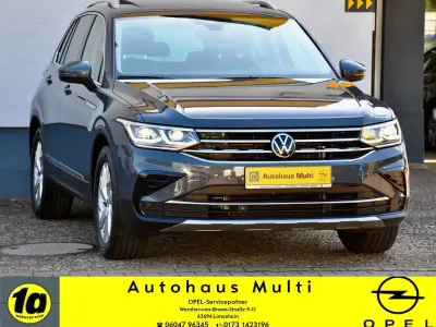 Gebraucht VW Tiguan Elegance 150 PS (110 kW) 2022 Delfingrau SUV