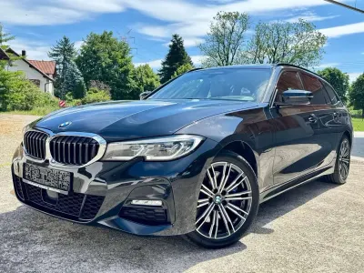 Gebraucht BMW 330 M Sport 184 PS (135 kW) 2021 Black sapphire metallic Kombi