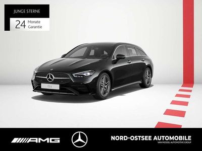 Metalliclack kosmosschwarz Gebraucht 2025 Mercedes CLA200 Shooting Brake AMG Kombi | 34.890 € (Fairer Preis)