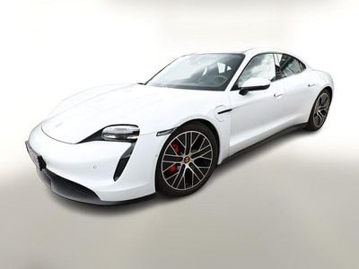 Gebraucht Porsche Taycan 419 kW (571 PS) 2020 Carraraweiss metallic Coupé