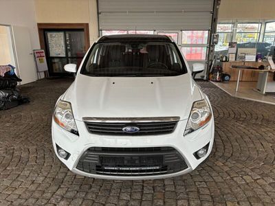 gebraucht Ford Kuga Titanium*AUTOMATIK*WEIß*EURO5*LEDER