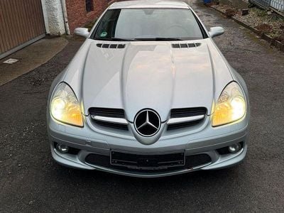 Usata Mercedes SLK350 272 CV (200 kW) 2004 Argento Cabrio