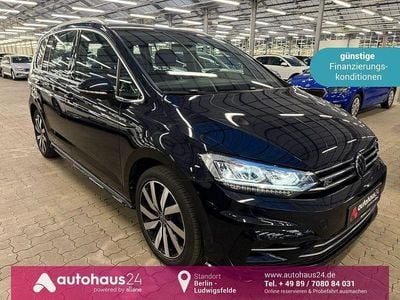 Schwarz Gebraucht 2022 VW Touran Highline Van / Kleinbus | 26.440 € (Guter Preis)