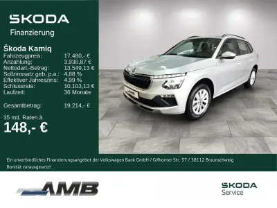 Gebraucht Skoda Kamiq Selection 95 PS (69 kW) 2025 Silber SUV